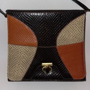 Vintage AIR STEP Vinyl Handbag Purse. Like New!